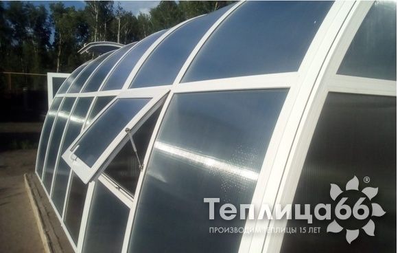 Теплица АгроПрофиль+ Малая фермерская, ширина 4м.