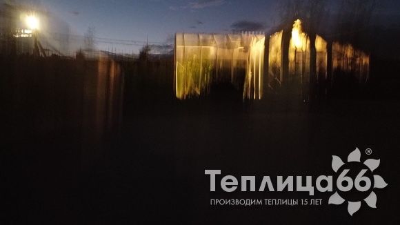 Индивидуальная теплица Ботаник в белом цвете!